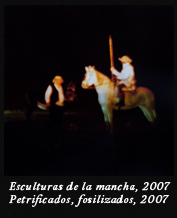 Esculturas de la Mancha, 2007 Fosilizados, petrificados,2007