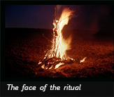 The face of the ritual