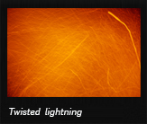Twisted lightning